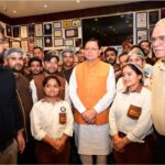 DM Savin Bansal treks 12 km for Uttarkashi relief